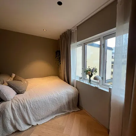 Lägenhet Penthouse I Sentrum Med Balkong Og Utsikt - Ingen Rengjoringsgeby